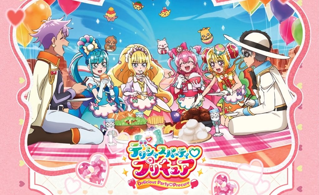 Delicious Party Pretty Cure Chows Down on New Ending Theme
