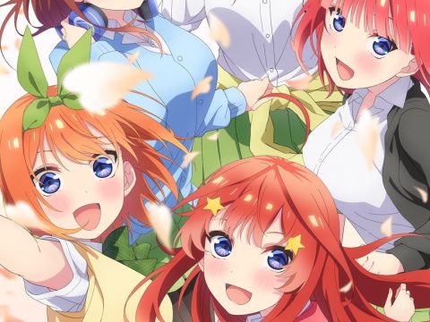 Quintessential Quintuplets Film Adds 91 Theaters, Gets New Key Art