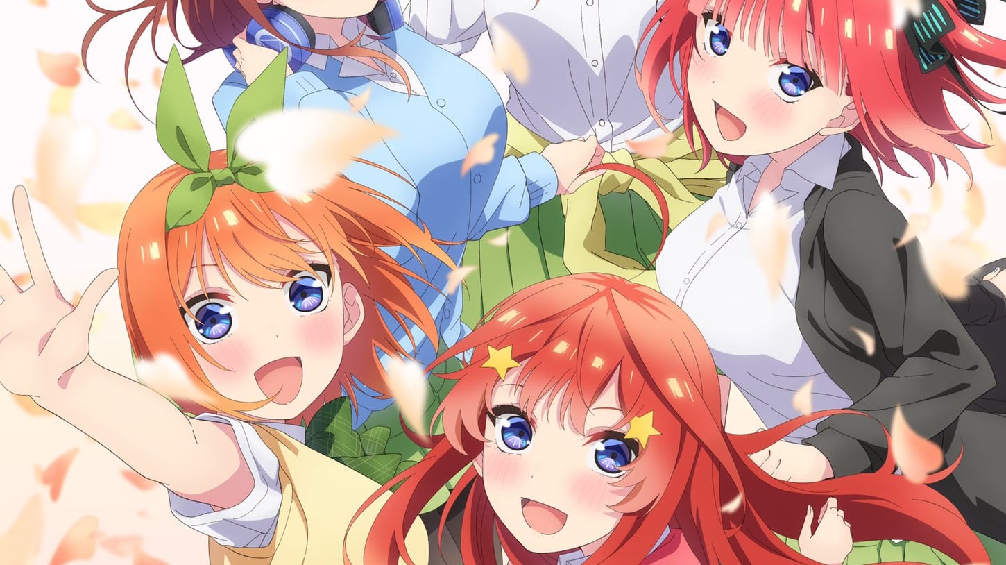 Quintessential Quintuplets Film Adds 91 Theaters, Gets New Key Art