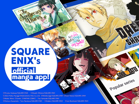 Square Enix Launches Manga UP! App and Website in English