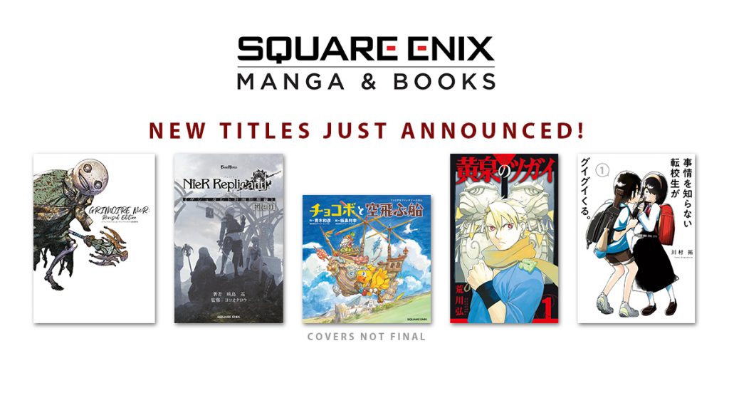 Square Enix Manga & Books Announces Final Fantasy, NieR Replicant Licenses