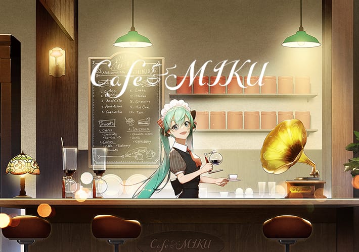 Hatsune Miku Can Talk with You About Songs and Drinks in Virtual Café
