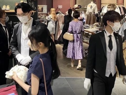 In Japan, You Can Hire a Handsome Butler to Go Clothes Shopping With You