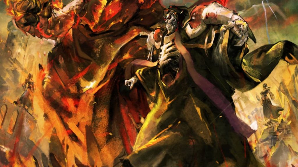 Overlord Light Novel Series to End in Two Volumes