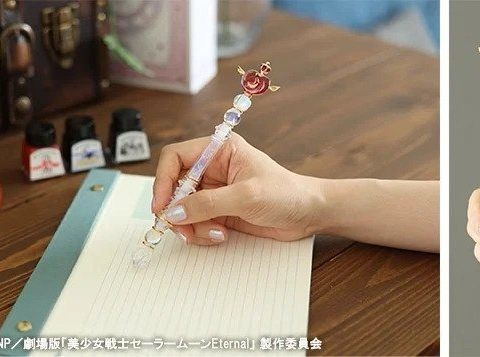 Sailor Moon Stamp Set Comes with Very Rare, Handmade Pen