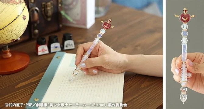 Sailor Moon Stamp Set Comes with Very Rare, Handmade Pen