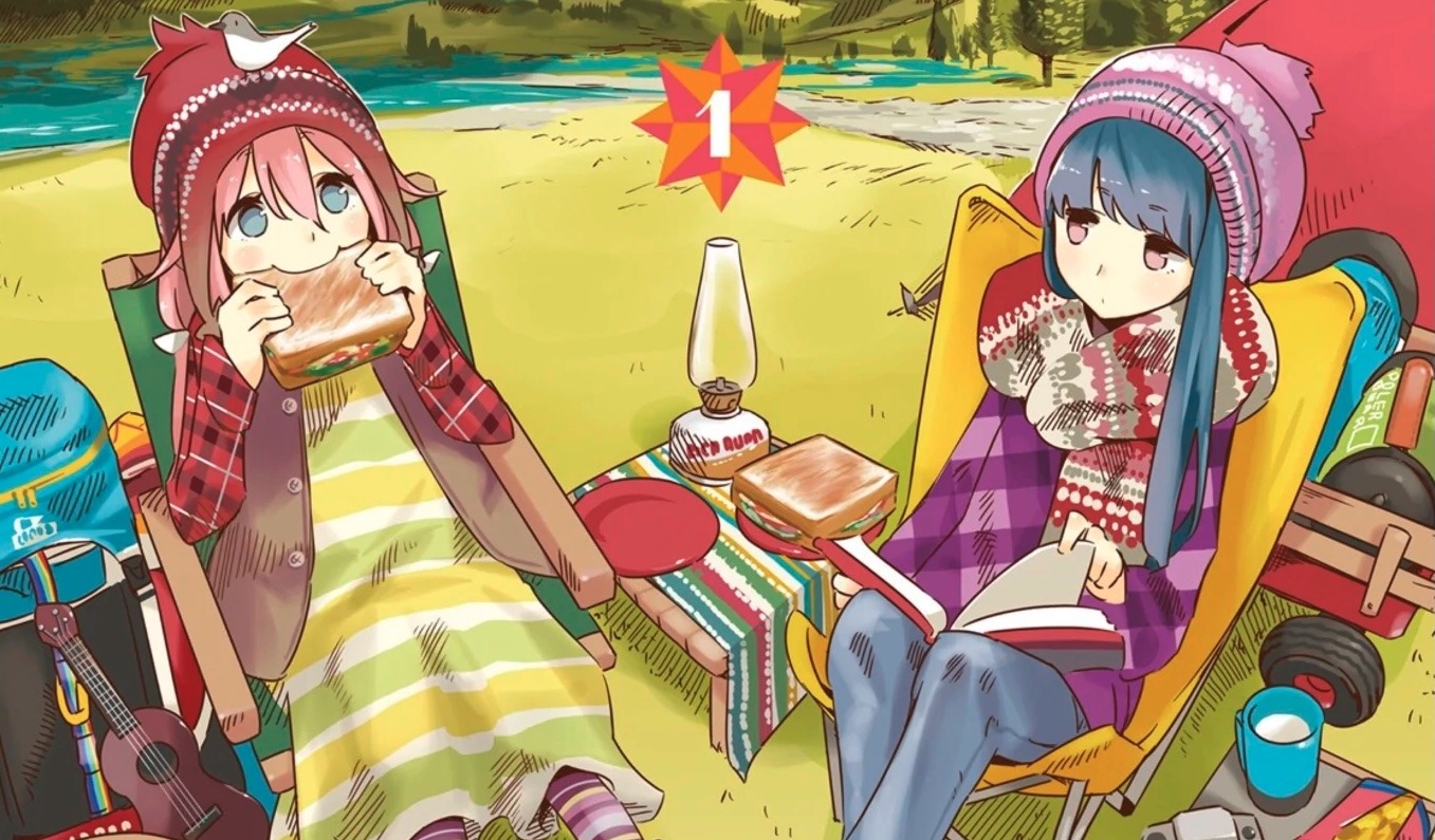 laid-back camp manga