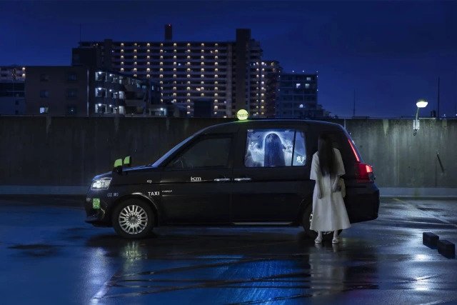 Catch a Ride with The Ring’s Sadako in Special Tokyo Taxis