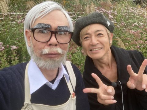 A Hayao Miyazaki Impersonator Is Hanging Out at Ghibli Park