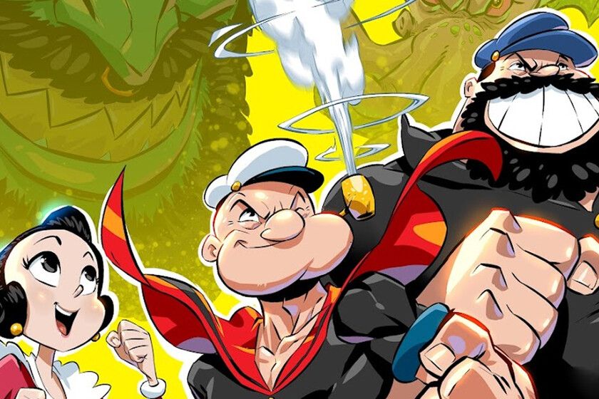 Popeye/Goku Comparisons Lead to Manga-Style Popeye Comic