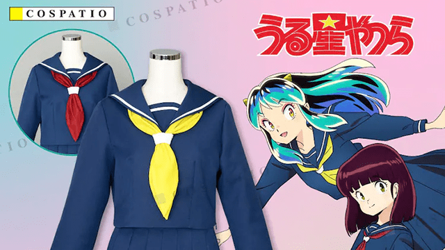 Dress Like Urusei Yatsura’s Cast with School Uniform Cosplay