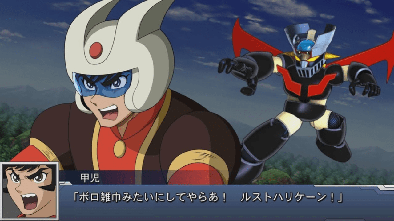 Koji and Z in Super Robot Wars