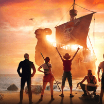 Luffy Raises His Fist in Live-Action One Piece Poster