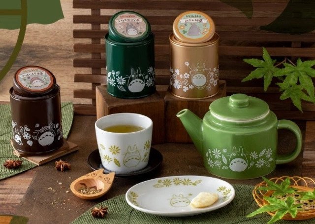 Get Rustic with Your Own Totoro Tea Set