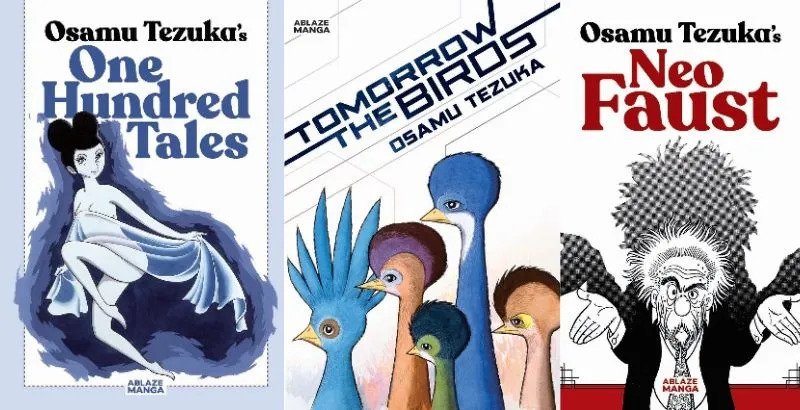 Four Osamu Tezuka Classics Will Be Published By ABLAZE