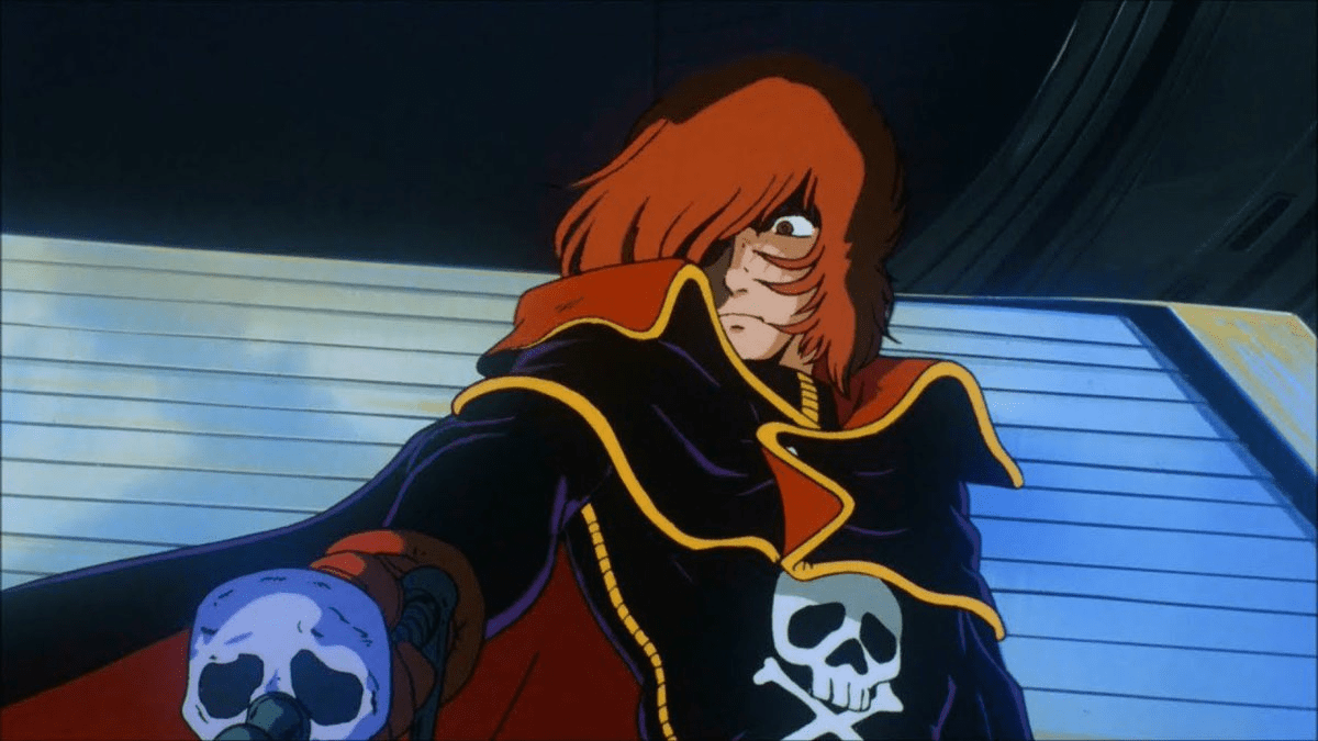 HD wallpaper brown and black horse painting Captain Harlock anime  pirates  Wallpaper Flare