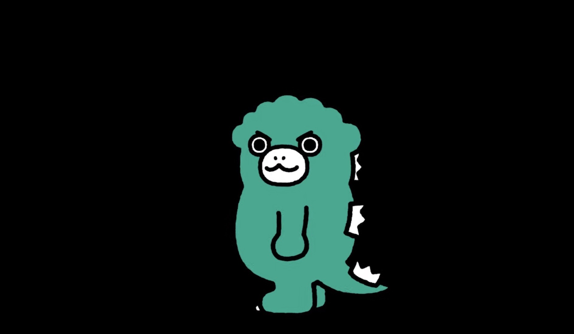 chibi godzilla