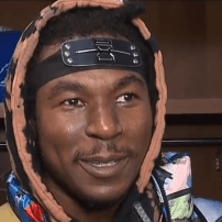 Jamaal Williams Doing Naruto Charity Event with Maile Flanagan