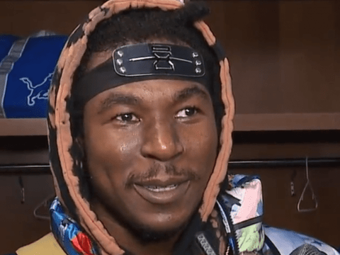 Jamaal Williams Doing Naruto Charity Event with Maile Flanagan