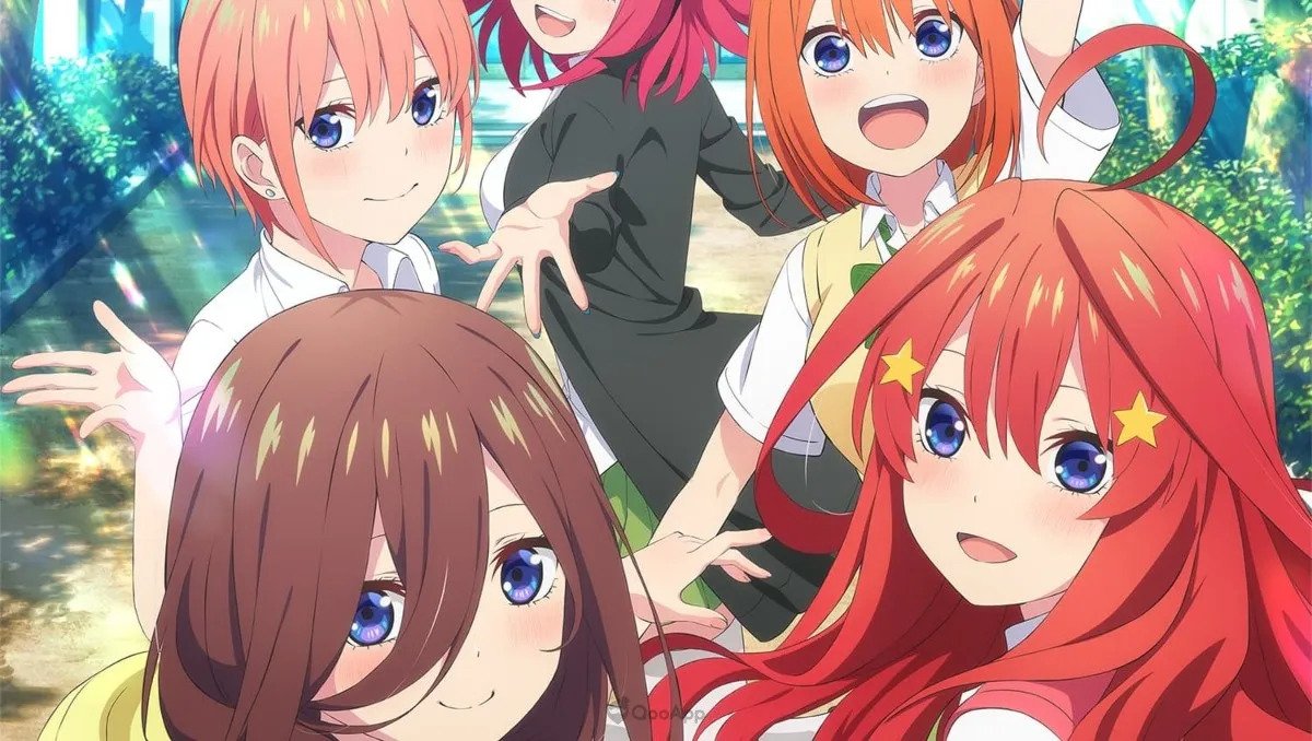 The Quintessential Quintuplets Side Story Anime Hyped in New Illustrations