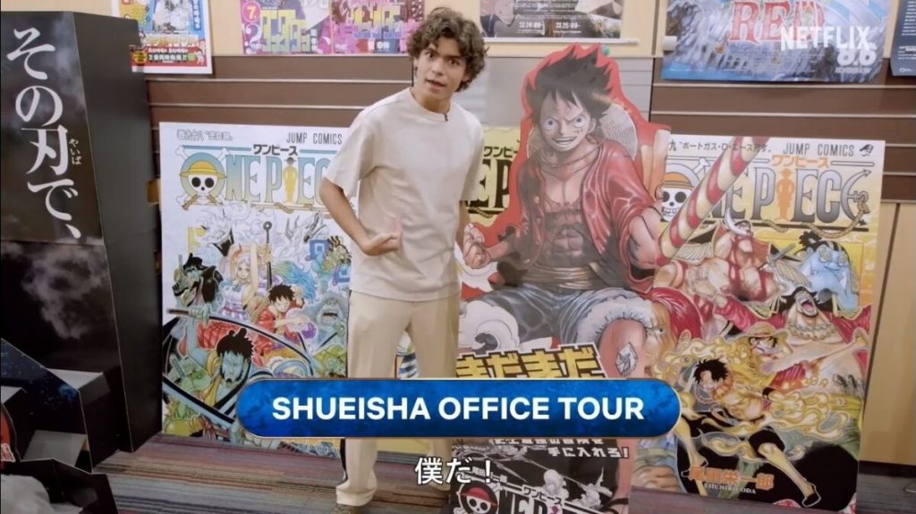 One Piece Luffy Actor Iñaki Godoy Tours Shueisha Publishing