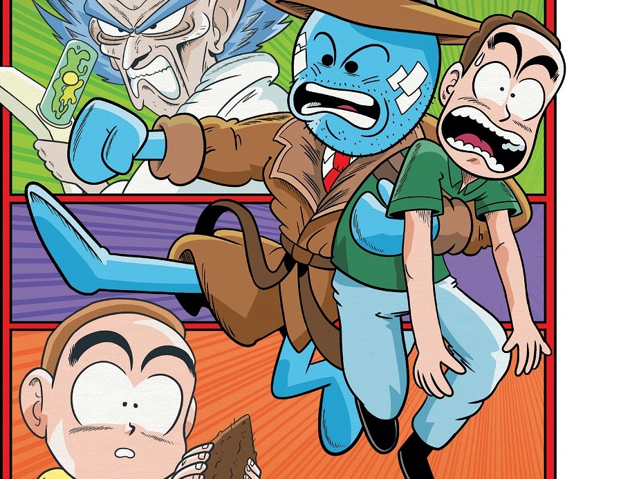 EXCLUSIVE REVEAL: Rick and Morty Comics’ Dragon Ball Z and Uzumaki Parody Covers