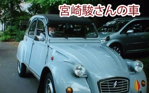 Hayao Miyazaki, Studio Ghibli and the Citroën 2CV