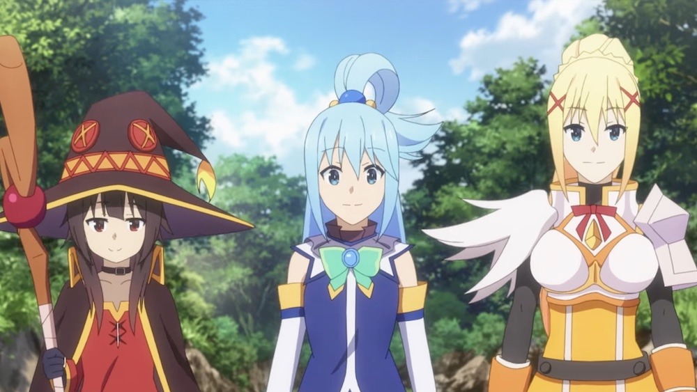 Konosuba: Fantastic Days' 'Aqua' and 'Kazuma' Talk About the Game