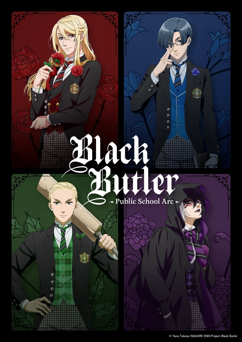 Black Butler: Public School Arc Anime Starts in April 2024
