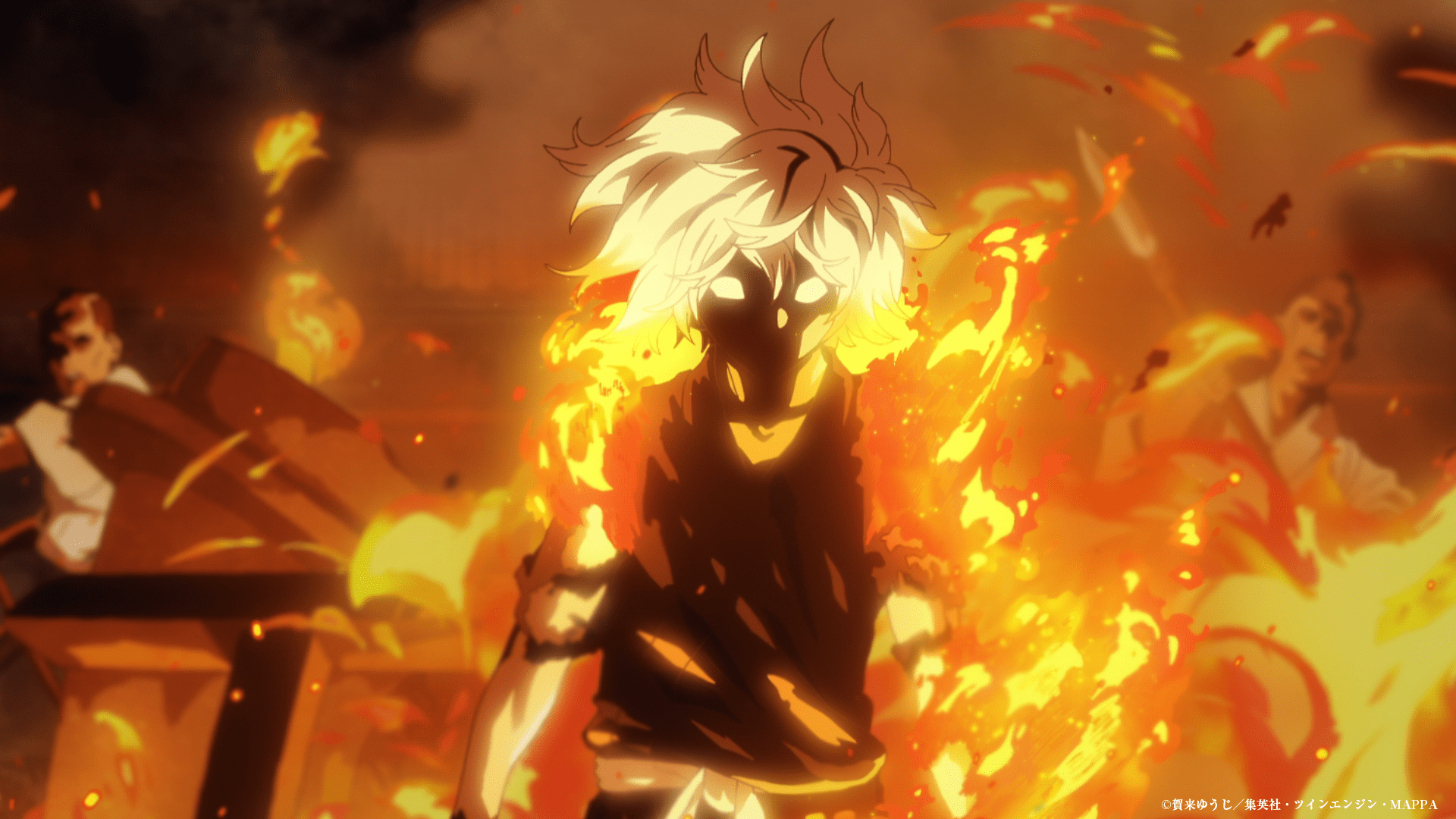 Wallpaper : Hell's Paradise Jigokuraku, fire, gabimaru, Anime screenshot  1920x1080 - Highwind - 2268060 - HD Wallpapers - WallHere