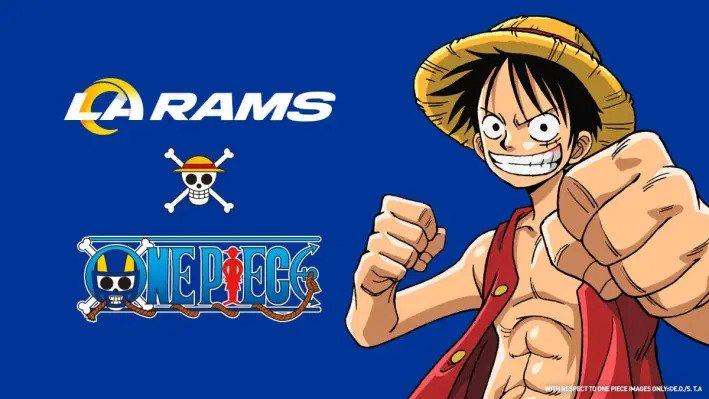 One Piece and the LA Rams Are Teaming up December 3