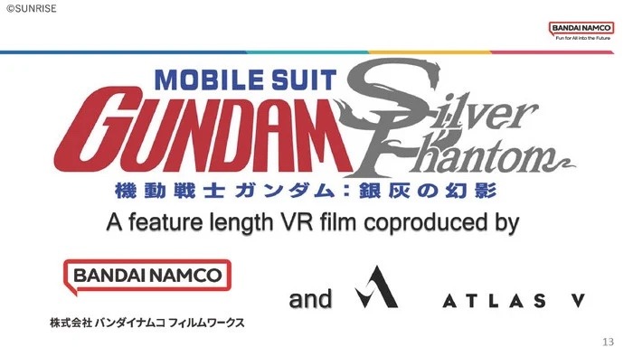 Full-Length VR Gundam Anime Silver Phantom Announced