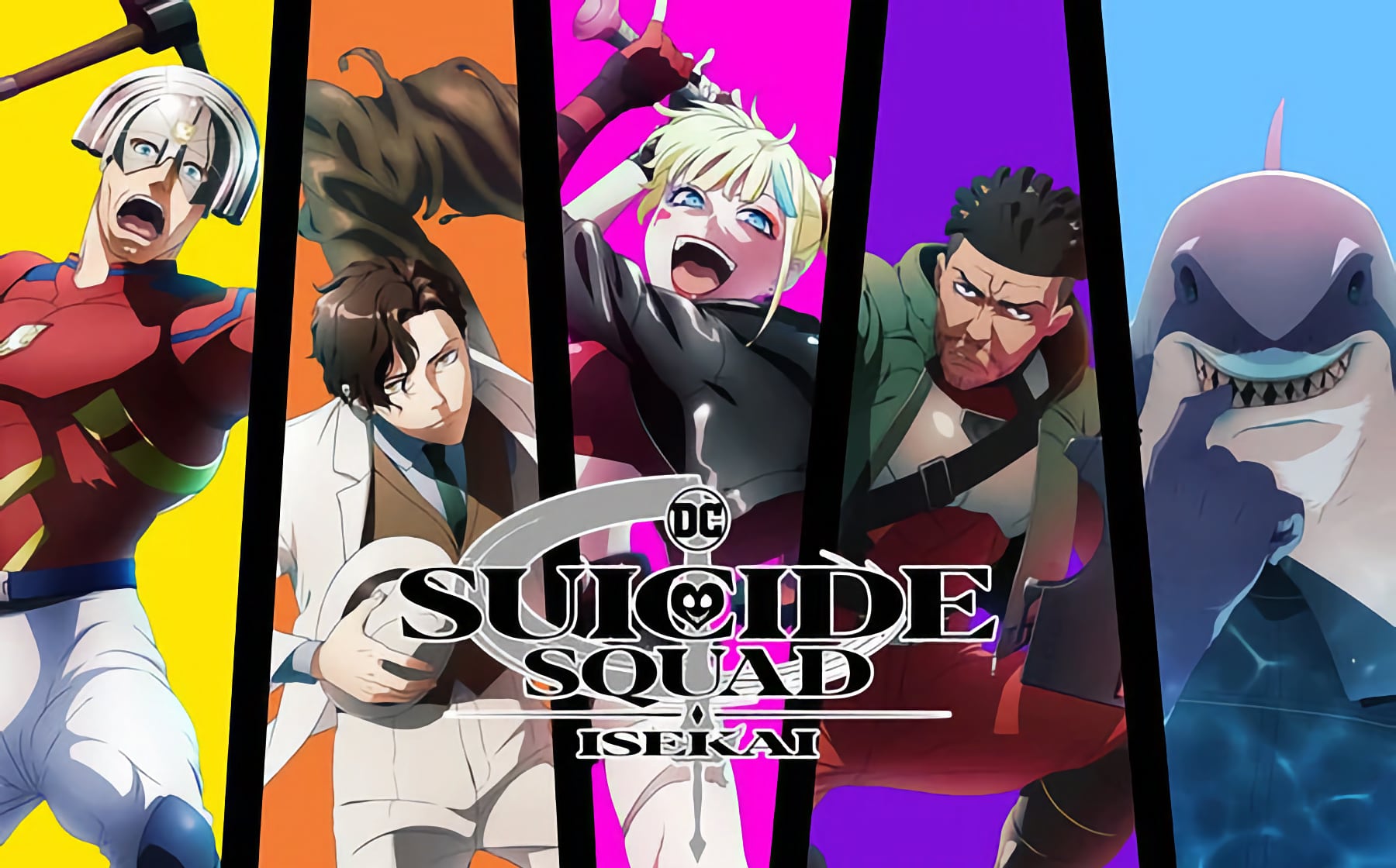 Suicide Squad Isekai Trailer Previews DC Anime Series