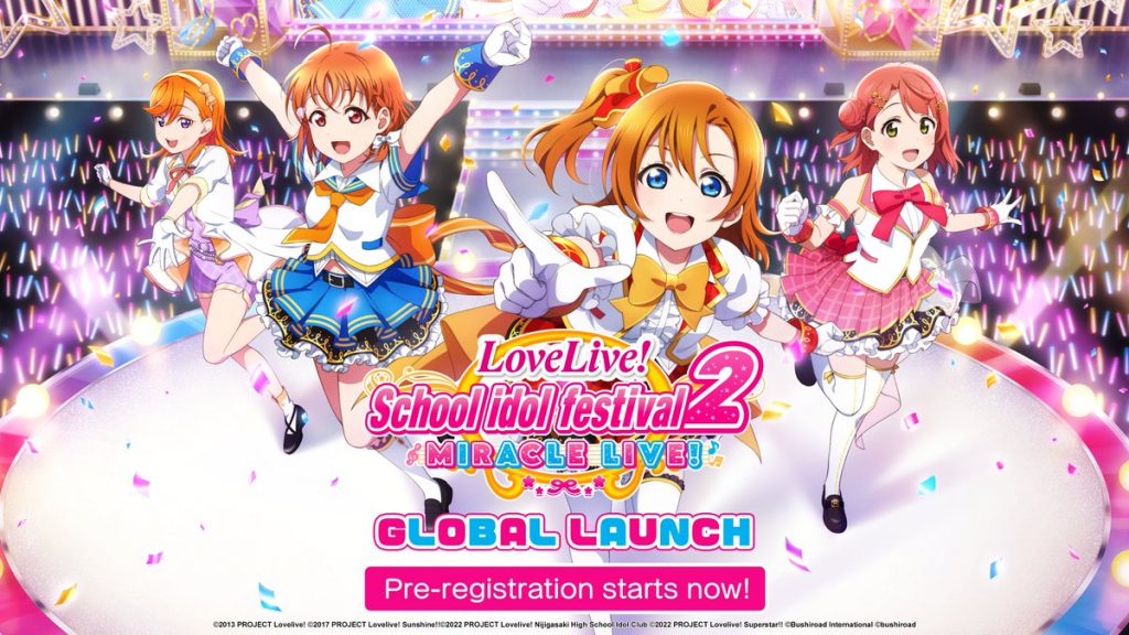 Love Live! Mobile Game Announces Global Launch and End of Service in Same Tweet