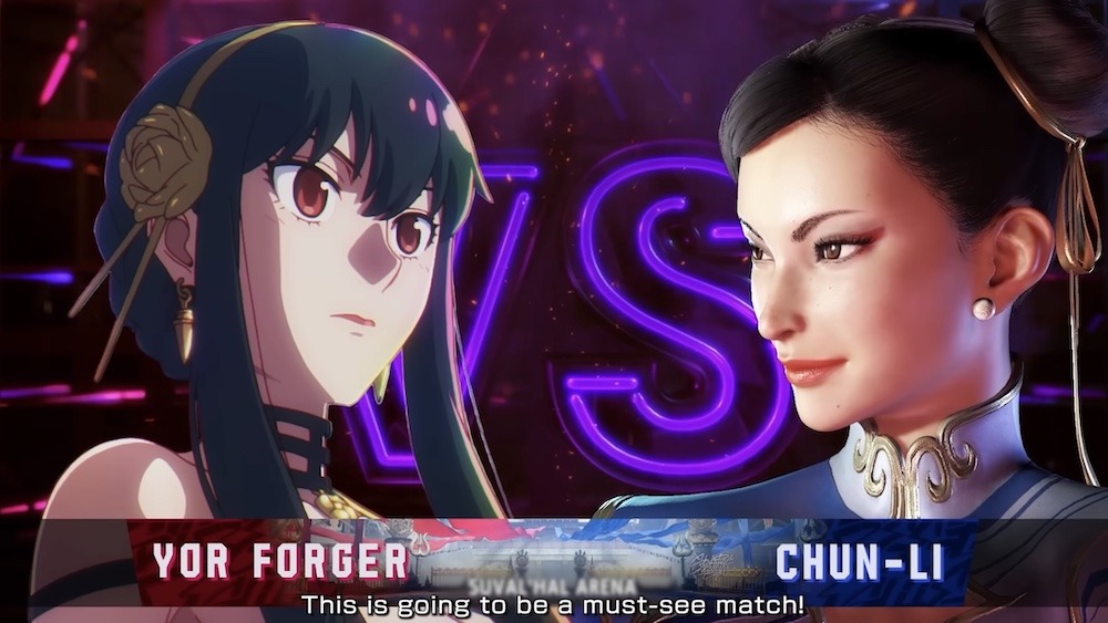 SPY x FAMILY Street Fighter 6 Collaboration Launches With Another Yor vs. Chun-Li Fight