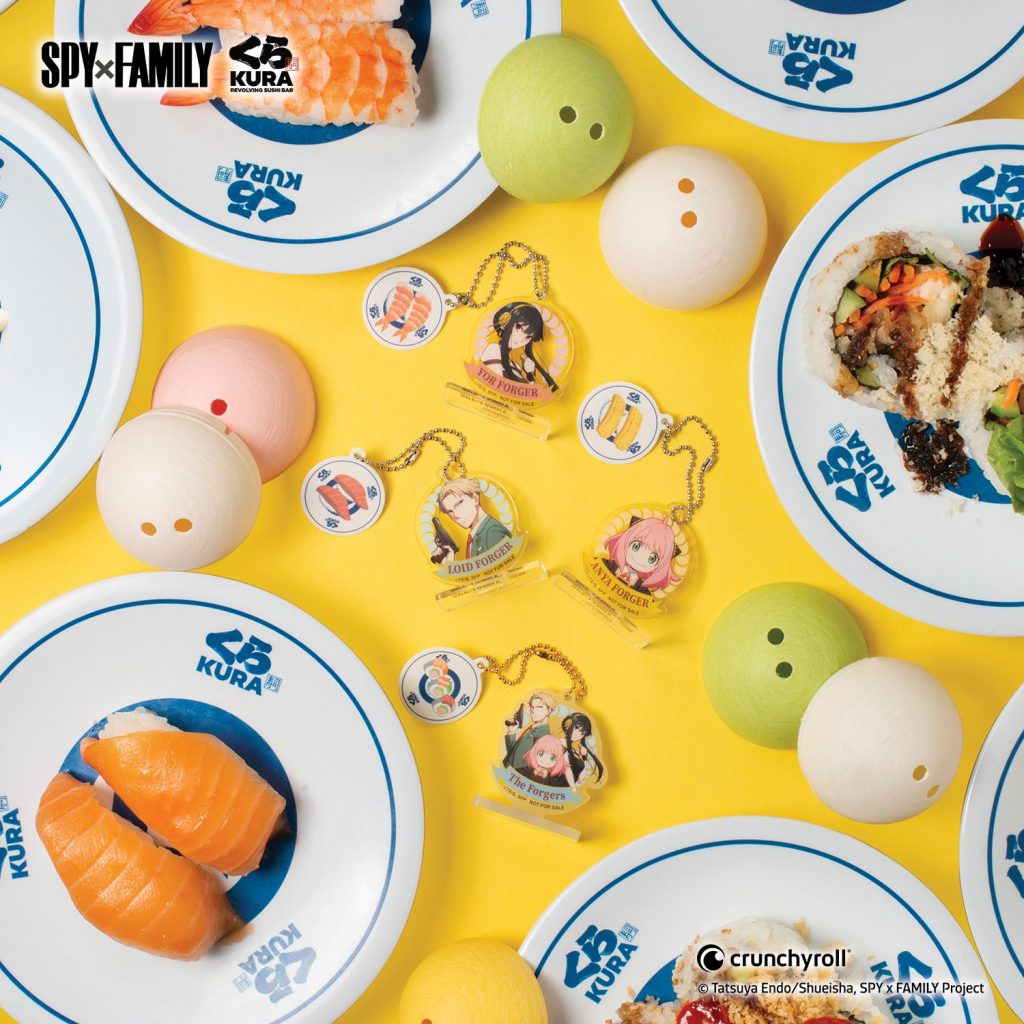 Kura Sushi USA Collaborates with SPY x FAMILY for Exclusive Bikkura Pon