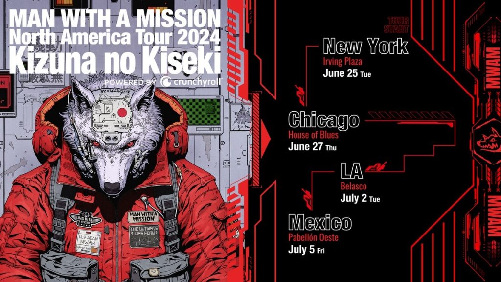 MAN WITH A MISSION North American Tour Kicks Off This June