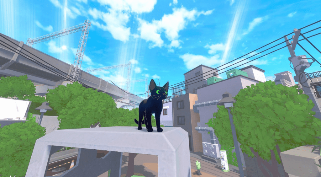 Little Kitty, Big City game environment.