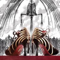 Attack on Titan Shoes Take Inspiration from Doomsday Titan