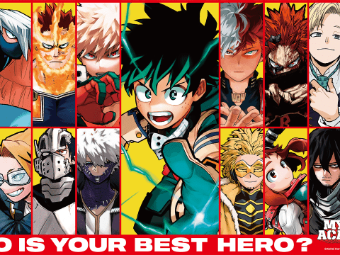 How to Vote in the Global My Hero Academia Character Poll