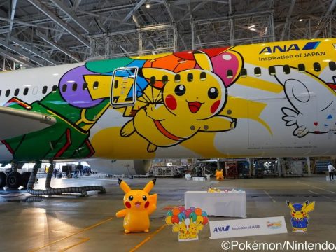 Pokémon Flight Safety Video Takes to the Skies in Japan