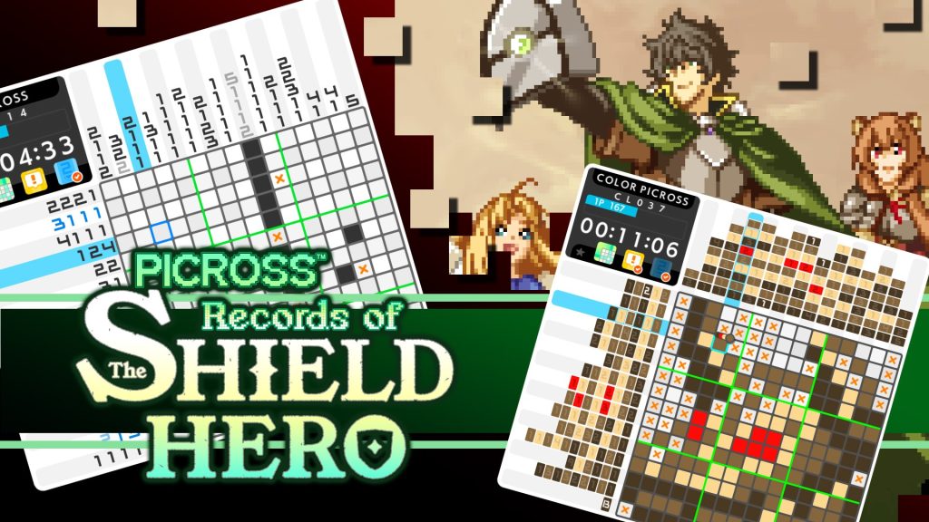 Picross: Records of the Shield Hero Brings Naofumi and Pals into a Puzzle Game