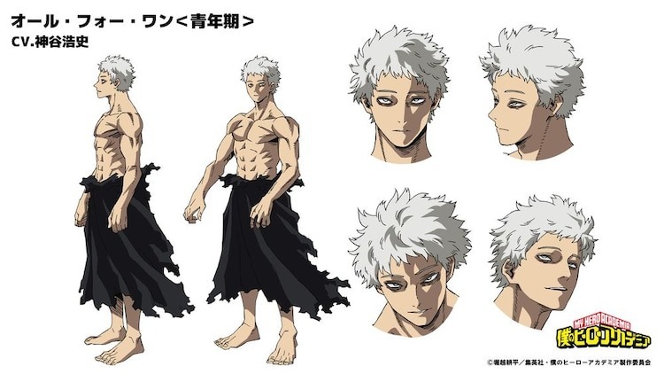 My Hero Academia Casts Hiroshi Kamiya as Young All For One