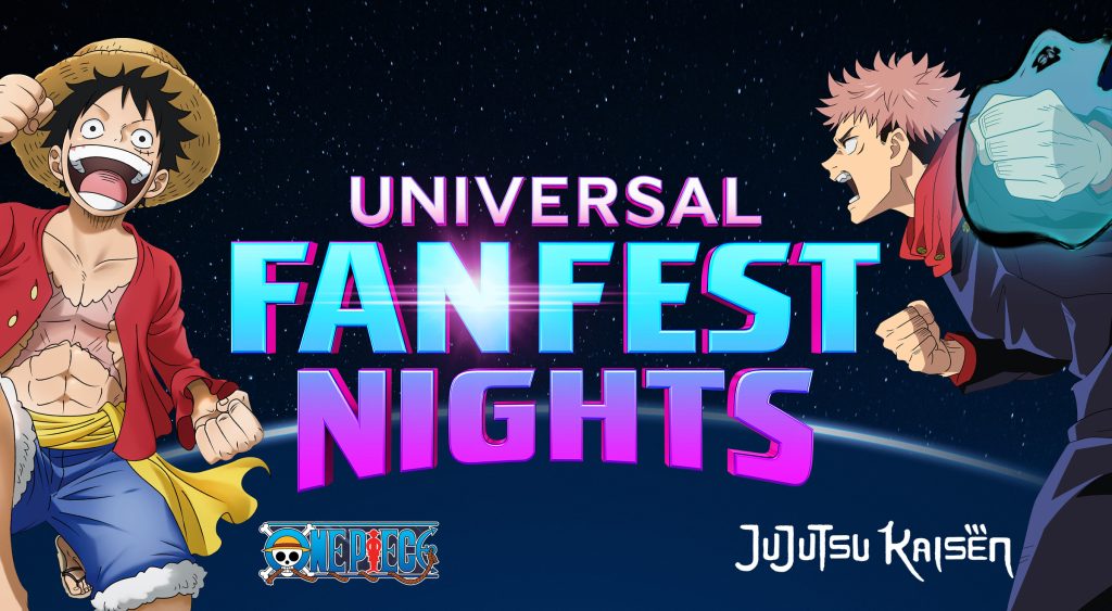 Universal Fan Fest Nights Bringing One Piece, Jujutsu Kaisen to Hollywood Theme Park