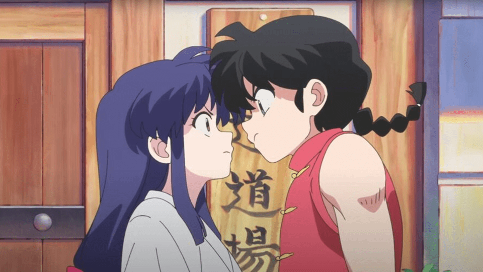 Akane and Ranma face off