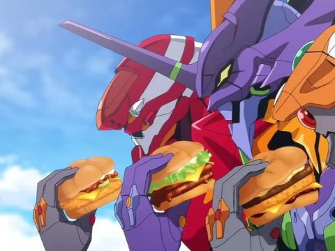 Evangelion Cast Returns for McDonald’s Japan Ads for Eva Burgers