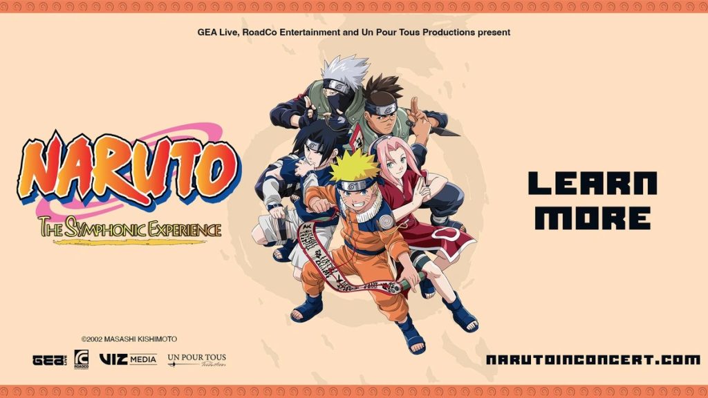 Naruto: The Symphonic Experience Coming to North America in 2025