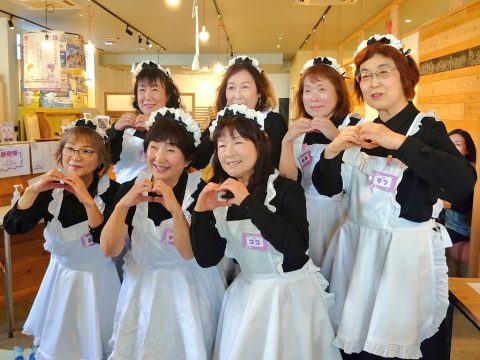 This Maid Café Only Hires Maids 65 and Up