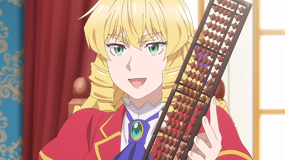 Grace and her trusty abacus