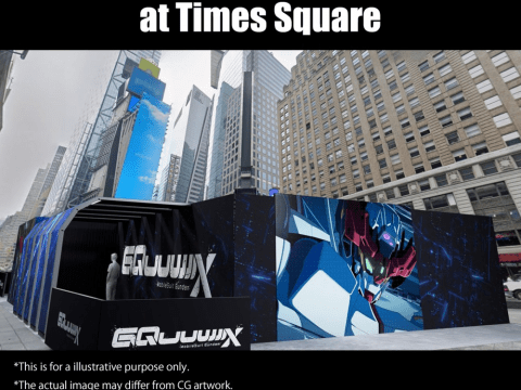 Here’s What to Know About the Gundam Takeover at Times Square